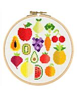 Stitchonomy borduurpakket groente 291015 borduren