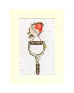 Bothy Threads borduurpakket wenskaart gardeners friend XGC57 telpatroon incl. passe-partout, kaart en envelop