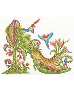 Bothy Threads borduurpakket 'wild side' hak XSK26 telpatroon