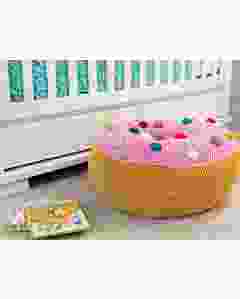 Gratis patroon Donut kussen haken van Durable Cosy en Cosy Fine