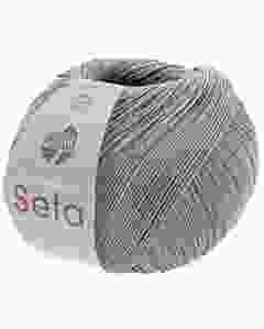 Lana Grossa Meilenweit seta kl.14 (grijs) is een 4-draadse sokkenwol
