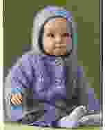 Breipakket baby vestje met capuchon van Neige van Phildar  