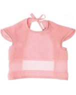 Baby slab met mouwtjes en aida rand om te borduren roze Rico Design 740269.76
