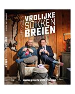 Boek Vrolijke sokken breien van Dendennis en Mr. Knitbear + gratis bol Jawoll