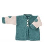 Breipakket Lana Grossa babyvest van Cool Wool m.76