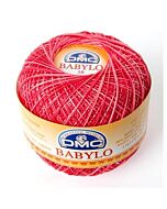 DMC Babylo nr.20 kl.57 gemeleerd rood 50gram