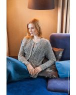 Lana Grossa Mary's tweed vest in ajourpatroon uit Filati home 19