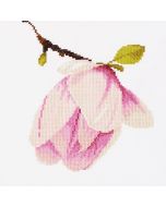 Lanarte borduurpakket Magnolia flower pn-0008161 van de serie Home &Garden om te borduren. 