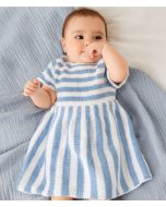 Phildar baby jurkje breien van Phil Love Cotton (209, m18)