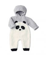 Phildar baby panda kruippakje breien van Phil Douce