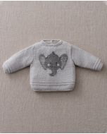 Phildar baby trui met olifant breien van Super Baby