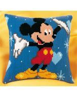 Vervaco Disney borduurpakket Mickey Mouse kruissteekkussen pn-0014602