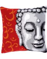 Borduurpakket kruissteekkussen boeddha Vervaco pn-0143700