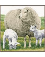 Borduurpakket Lanarte schapen met telpatroon pn-0170416