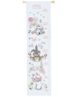 Vervaco borduurpakket groeimeter Little dalmatier borduren voor een baby pn-0170509