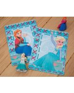 Borduurpakket 2 Borduurkaarten Frozen: Elsa en Anna van Vervaco