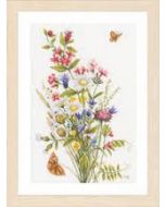 Lanarte borduurpakket veldbloemen van Marjolein Bastin borduren pn-0155693