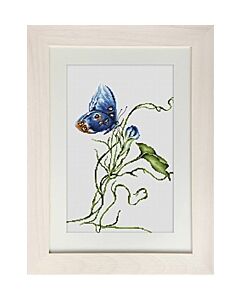 Borduurpakket Butterfly vlinders  om te borduren van Luca-s  b2242