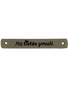 'met liefde gemaakt'