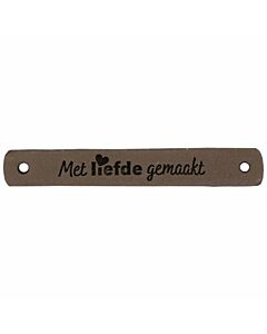 'met liefde gemaakt'