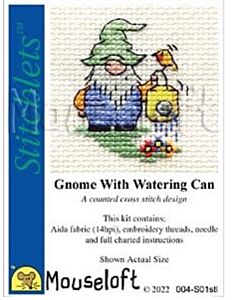 Mouseloft borduurpakket kabouter op de step 00H-006 telpatroon