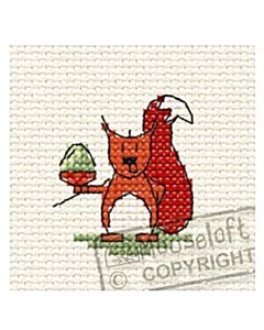 Mouseloft borduurpakket eekhoorn 00F-003 telpatroon