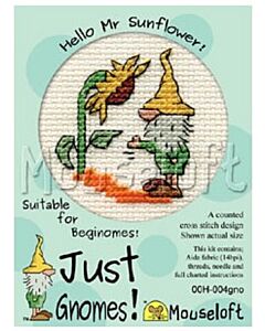 Mouseloft borduurpakket kabouter aan het vissen 00H-003 telpatroon