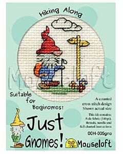 Mouseloft borduurpakket kabouter aan het vissen 00H-003 telpatroon