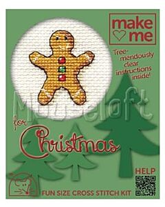 Mouseloft borduurpakket peperkoek mannetje 00M-202 telpatroon