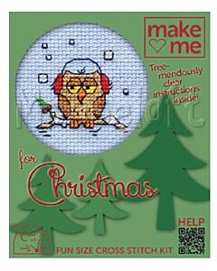 Mouseloft borduurpakket uil 00M-208 telpatroon