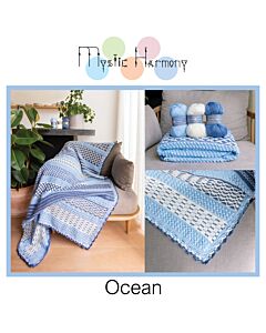 Haakplein Mystic Harmony CAL 2026 van Durbale Comfy in de kleur Ocean