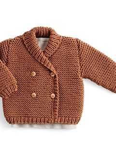 Phildar baby manteltje breien van Phil merinos 6