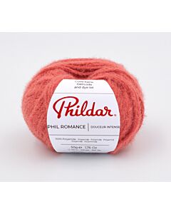 Phildar Phil Romance kl.Blush is een super zachte draad van 100% polyamide voor naalden 4.0mm.