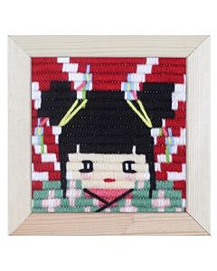 Borduurpakket Geisha in spansteek pako 079.733