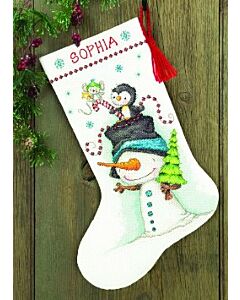 Dimensions Kerstsok vrolijk trio - Jolly Trio Stocking