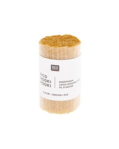 Rico design hooki hooki knoopgaren 6.5cm 100270 (oker)