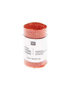 Rico design hooki hooki knoopgaren 6.5cm 100275 (roodbruin)