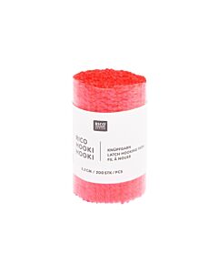 Rico design hooki hooki knoopgaren 6.5cm 100279 (neon roze)