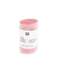Rico design hooki hooki knoopgaren 6.5cm 100281 (roze)
