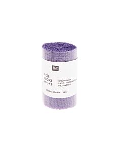 Rico design hooki hooki knoopgaren 6.5cm 100285 (paars)