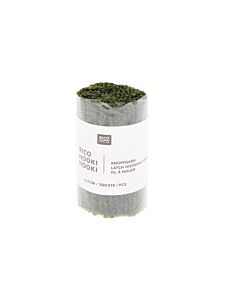 Rico design hooki hooki knoopgaren 6.5cm 100295 (olijf groen)