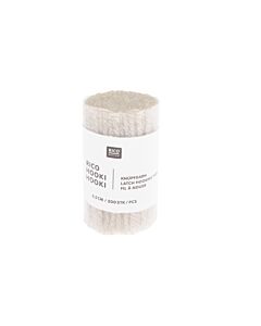 Rico design hooki hooki knoopgaren 6.5cm 100297 (ecru)