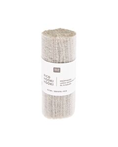 Rico design hooki hooki knoopgaren 10cm 100317 (parelgrijs)