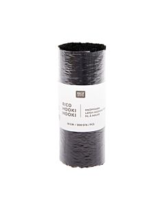 Rico design hooki hooki knoopgaren 10cm 100318 (zwart)