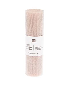 Rico design hooki hooki knoopgaren 13cm 100321 (poeder roze)