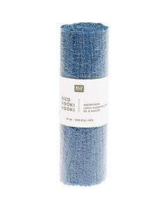 Rico design hooki hooki knoopgaren 13cm 100326 (blauw)