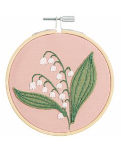 Rico Design borduurpakket lentebloemen 100525 voorbedrukt incl. borduurring