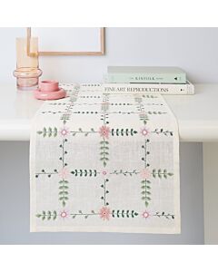 Rico Design borduurpakket tafelloper kerstmarkt 100488 telpatroon