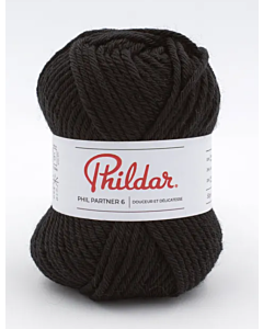 Phildar Partner 6 wol 67 noir