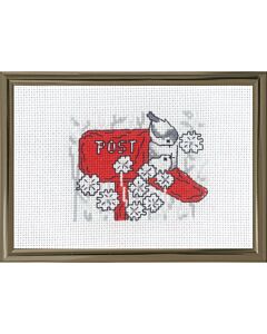 Permin borduurpakket Brievenbus 13-3302 telpatroon